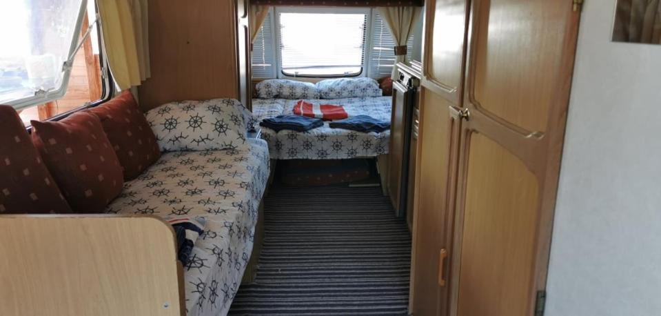 Sea Caravan On The Beach Kiten  Bagian luar foto