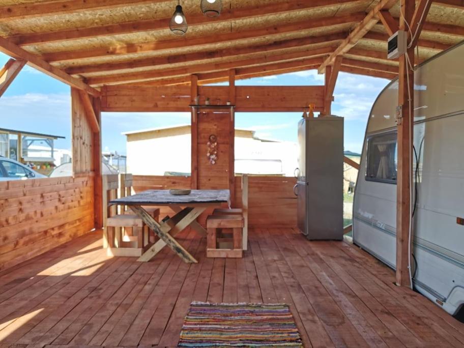 Sea Caravan On The Beach Kiten  Bagian luar foto