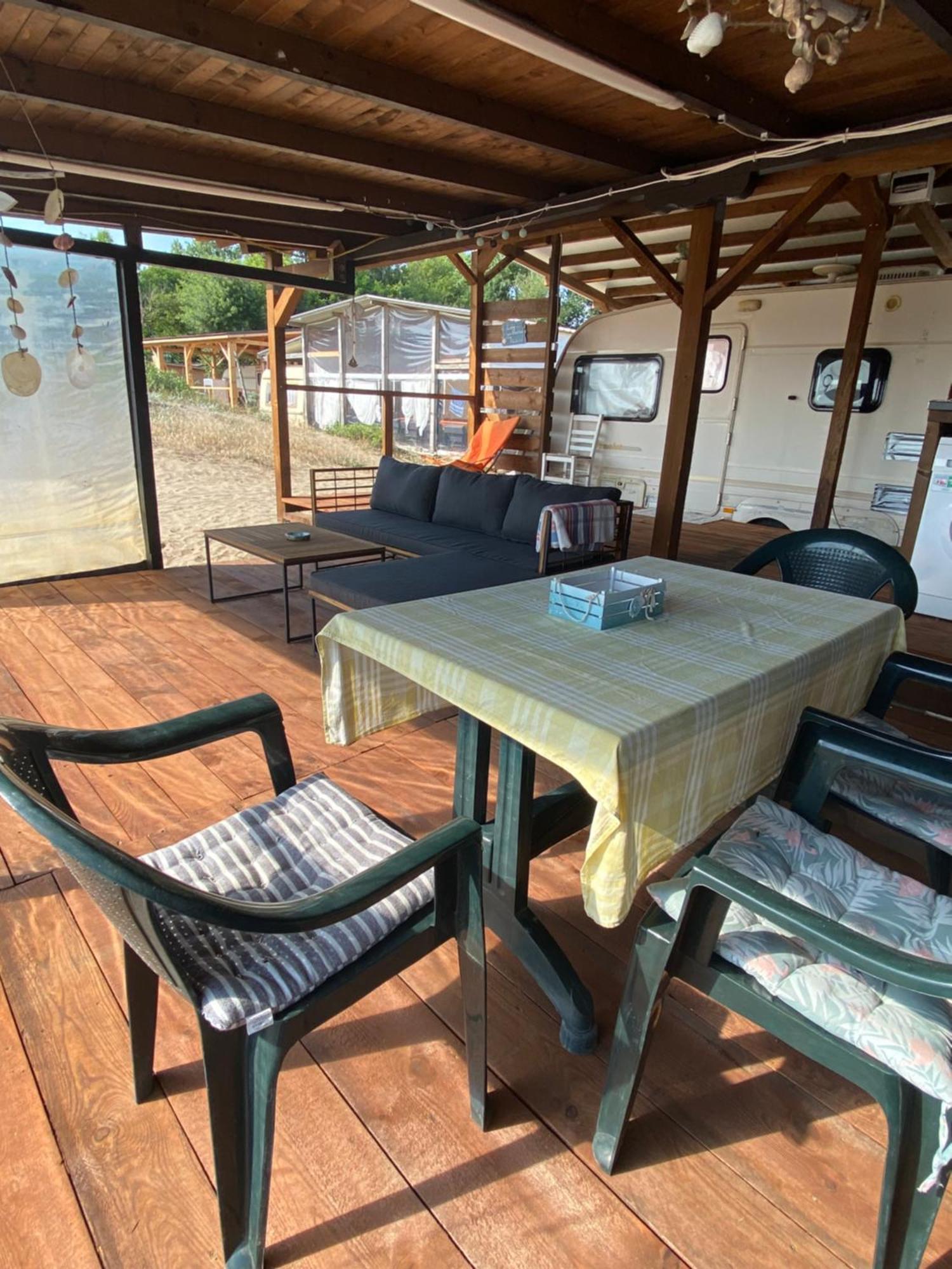Sea Caravan On The Beach Kiten  Bagian luar foto